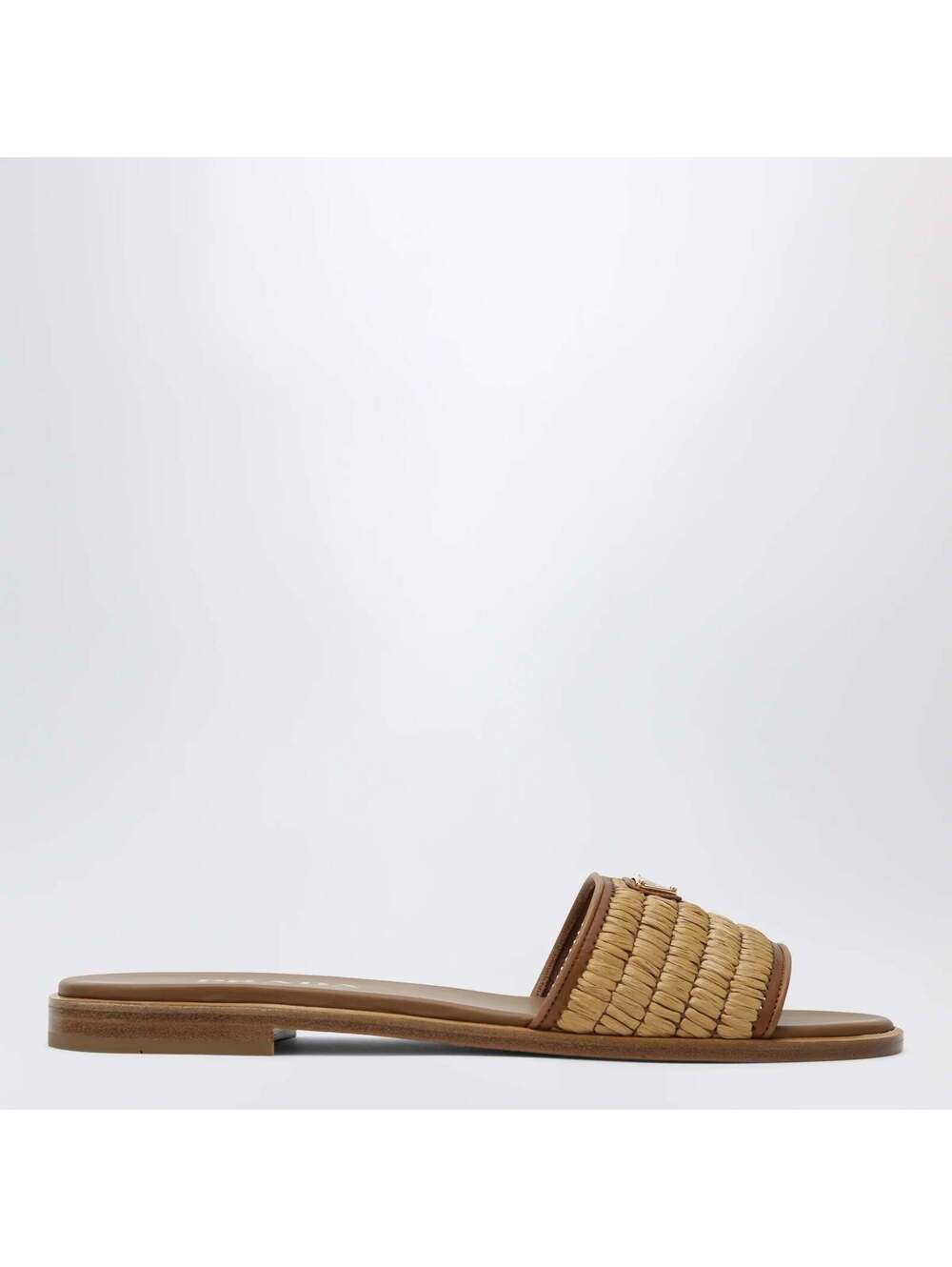 Prada Crochet Slide Sandal (120)(PLEASE REQUEST YOUR SIZE BEFORE PURCHASING)